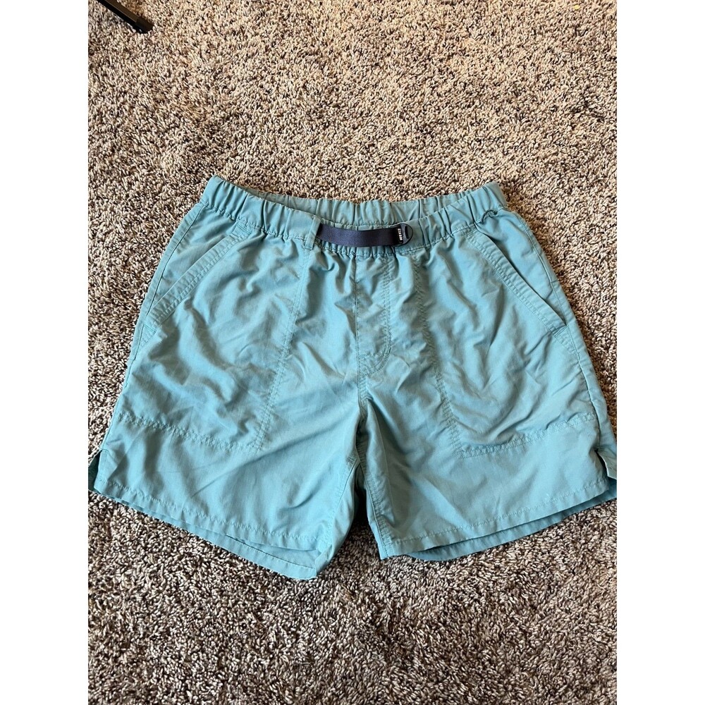 REI Men’s Shorts Medium Turquoise Green Outdoor Hiking Activewear Quick Dry